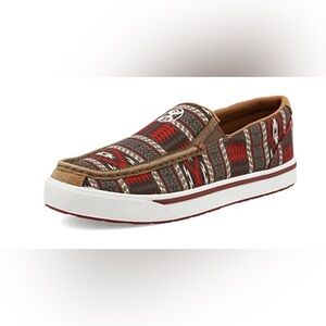 TWISTED X Hooey Shoes Men’s 11 Slip On Loper Southwesten Aztec MHYC023 Collab